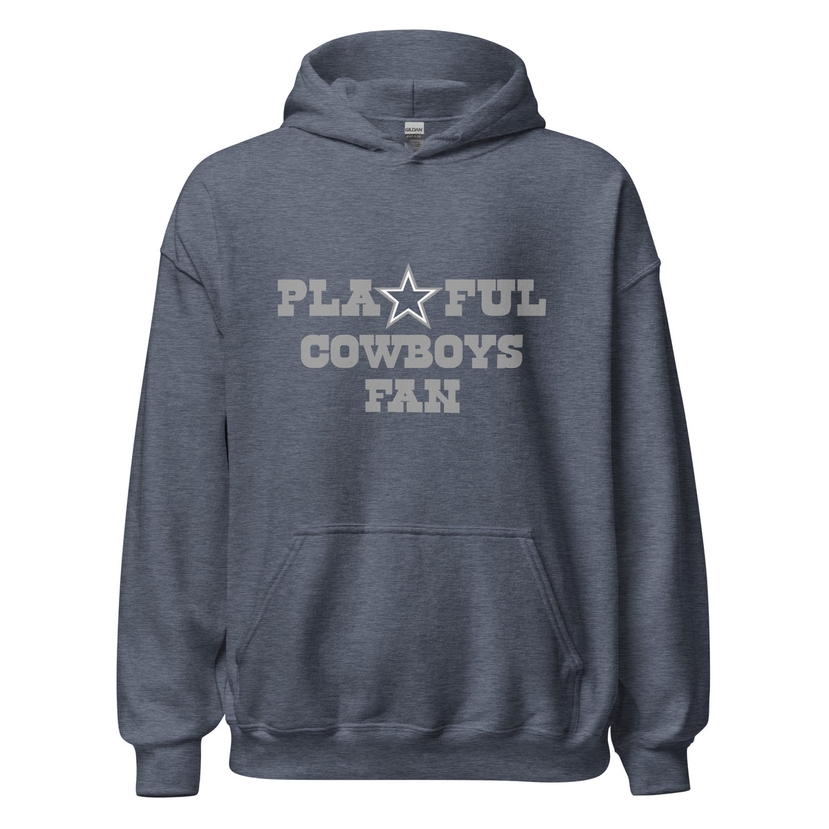 Playful Cowboys Fan (Unisex) Hoodie