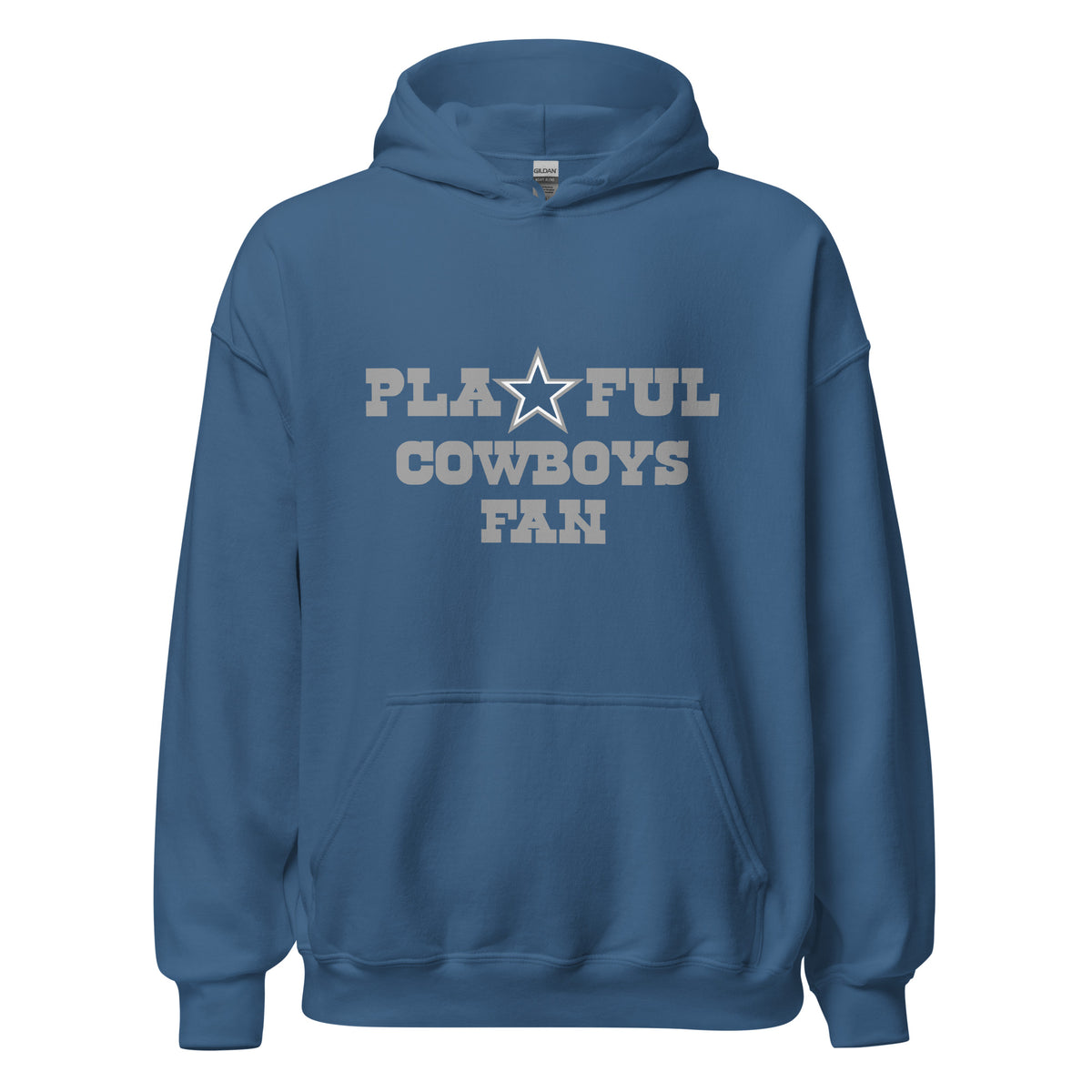 Playful Cowboys Fan (Unisex) Hoodie