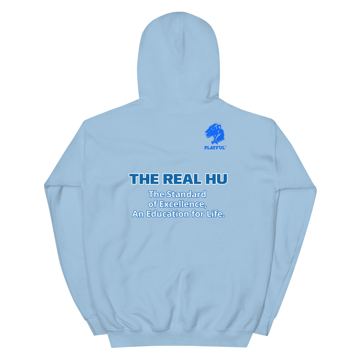 Playful Hampton University (Unisex) Hoodie