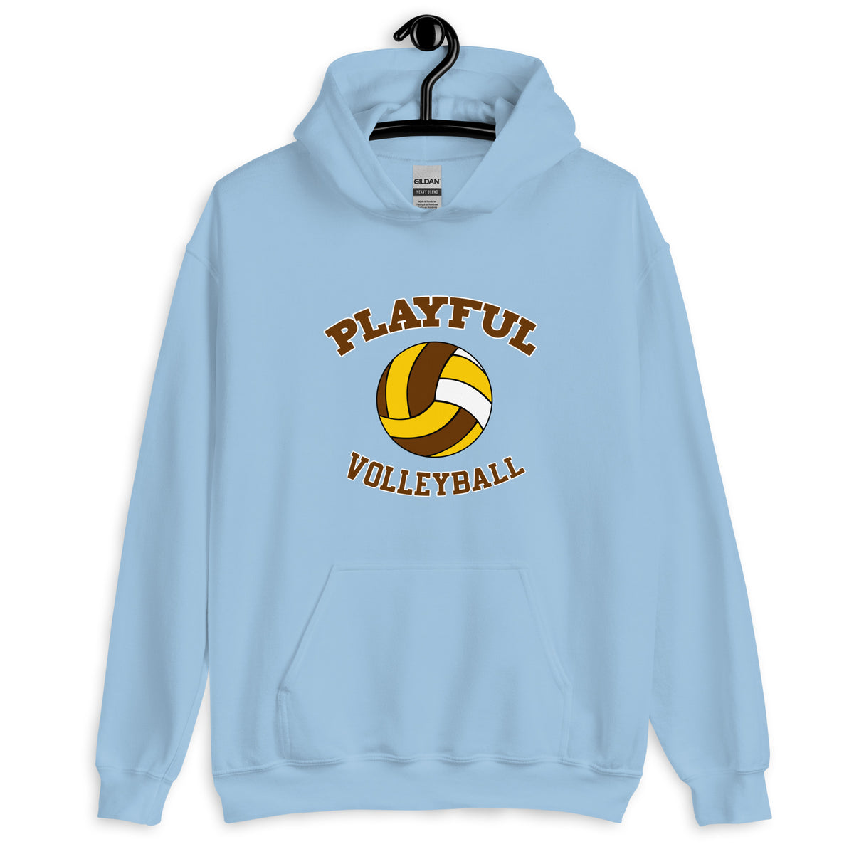 Playful Volleyball (Unisex) Hoodie