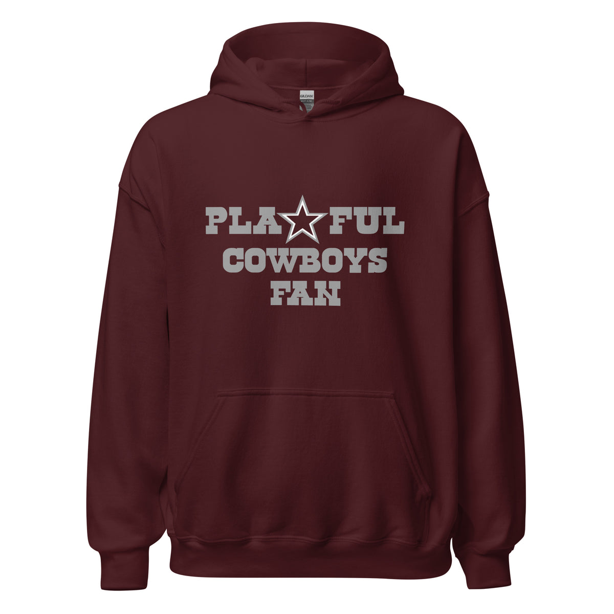 Playful Cowboys Fan (Unisex) Hoodie