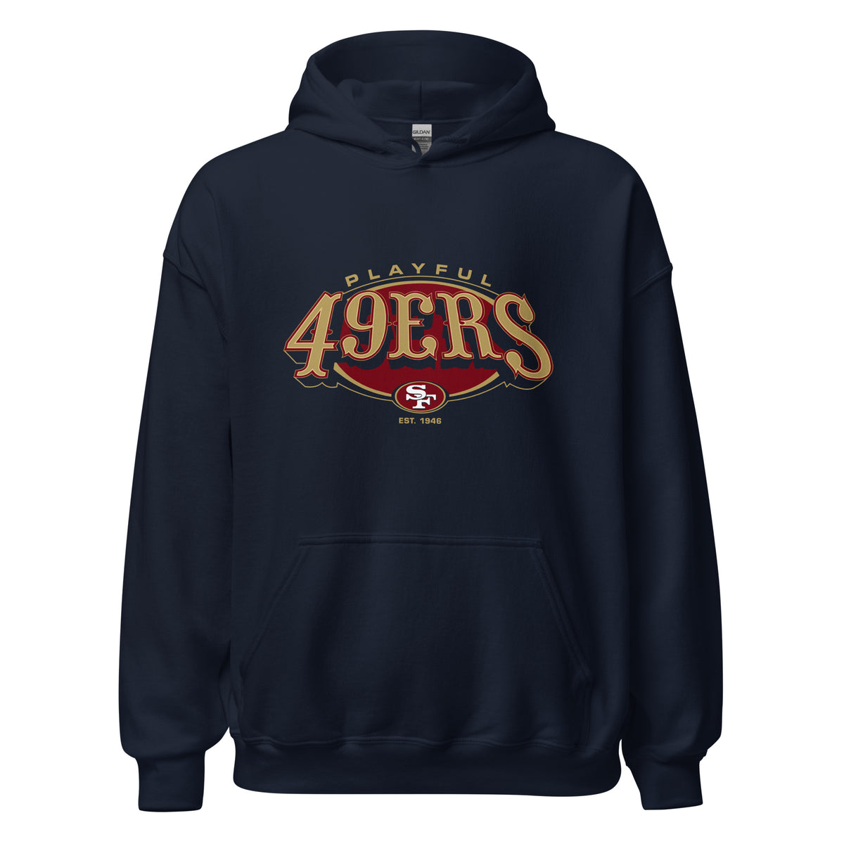 Playful 49ers (Unisex) Hoodie