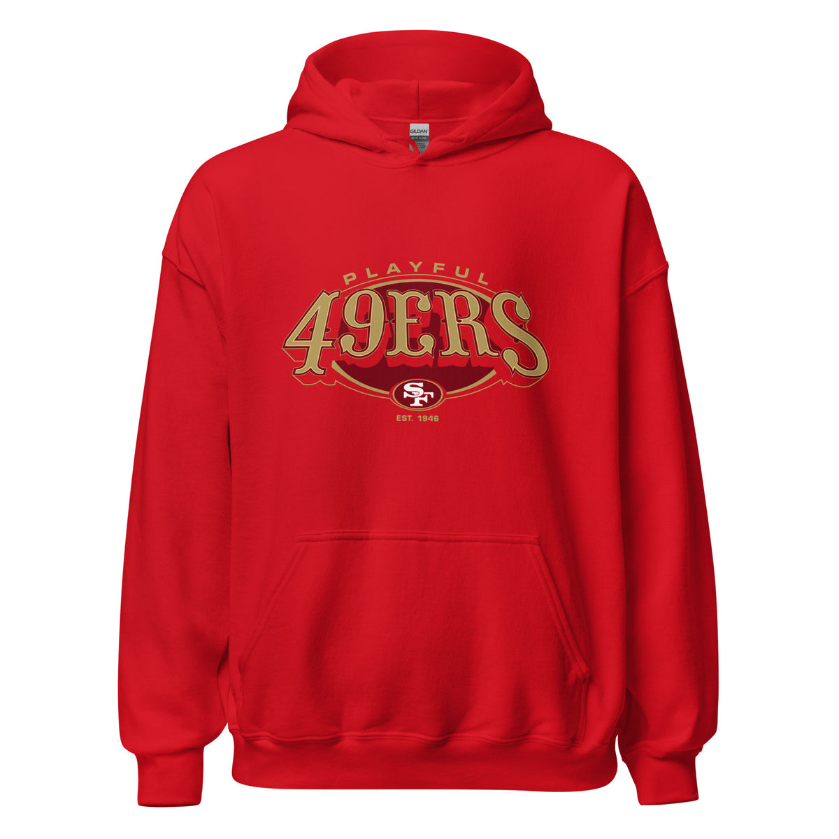 Playful 49ers (Unisex) Hoodie