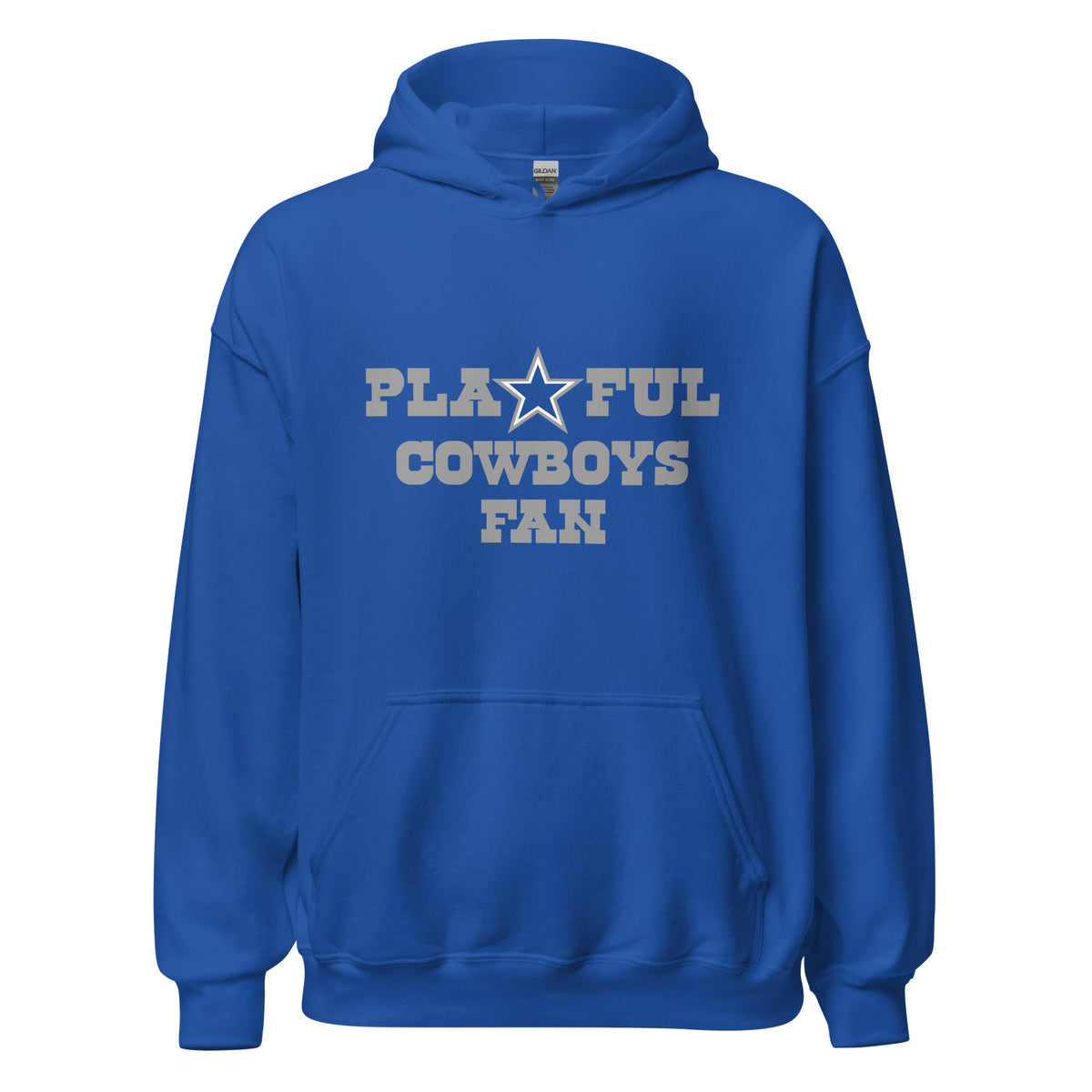 Playful Cowboys Fan (Unisex) Hoodie