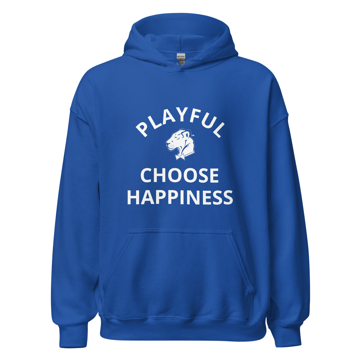 Playful "Choose Happiness" Unisex Hoodie