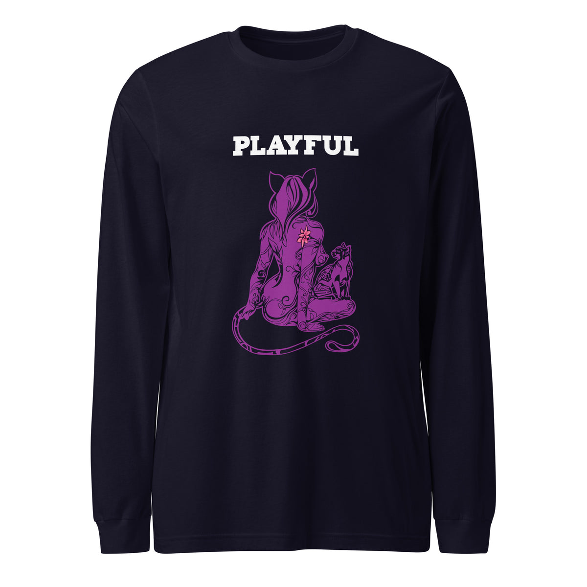 Playful & Frisky (Unisex) Long Sleeve Tee
