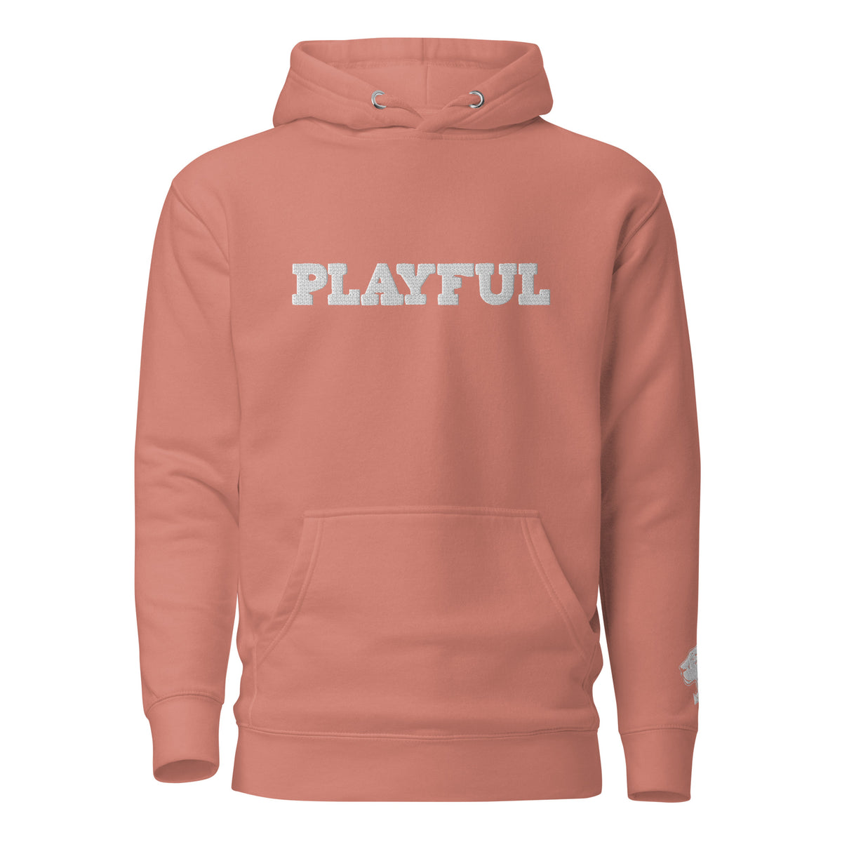 The Playful Unisex Embroidered Hoodie