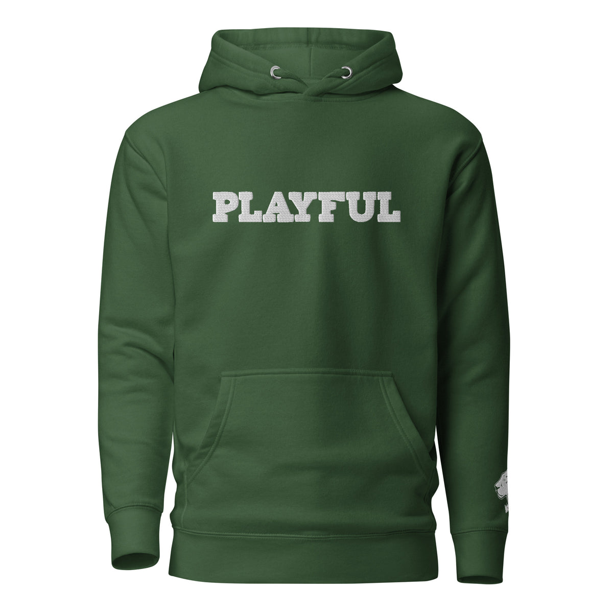The Playful Unisex Embroidered Hoodie