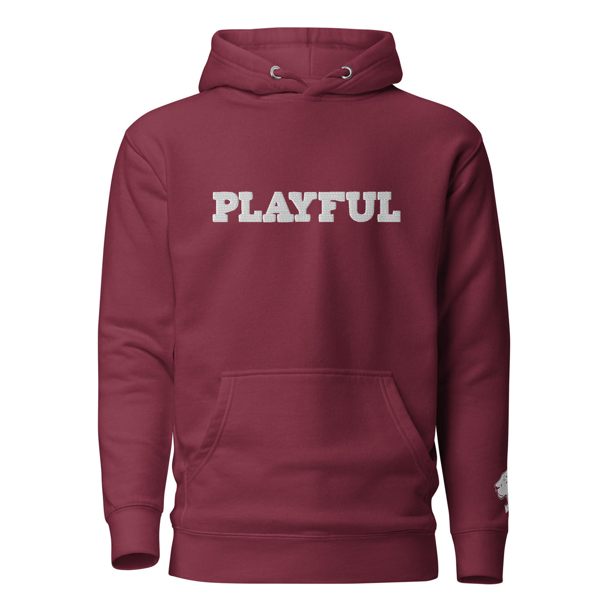 The Playful Unisex Embroidered Hoodie