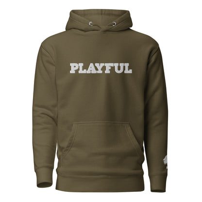 The Playful Unisex Embroidered Hoodie