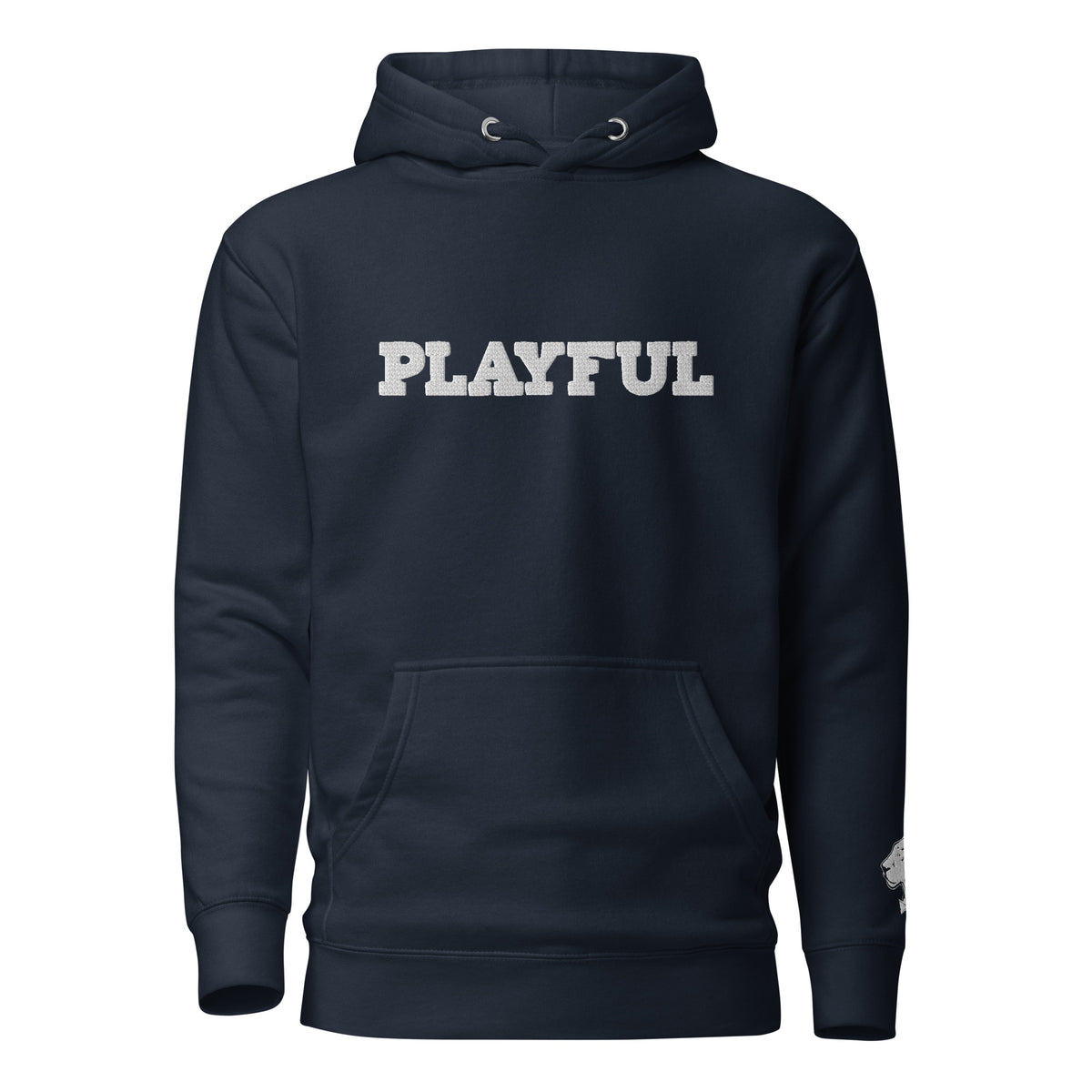 The Playful Unisex Embroidered Hoodie