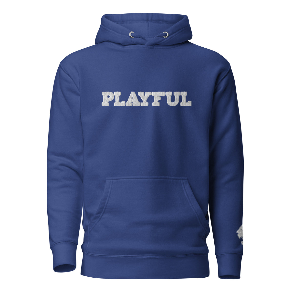 The Playful Unisex Embroidered Hoodie