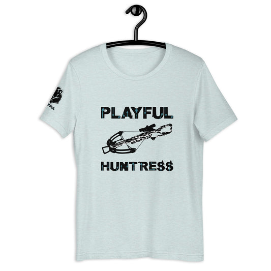 Playful Huntress - Black (Unisex) T-Shirt