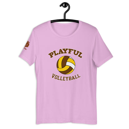 Playful Volleyball (Unisex) Tee