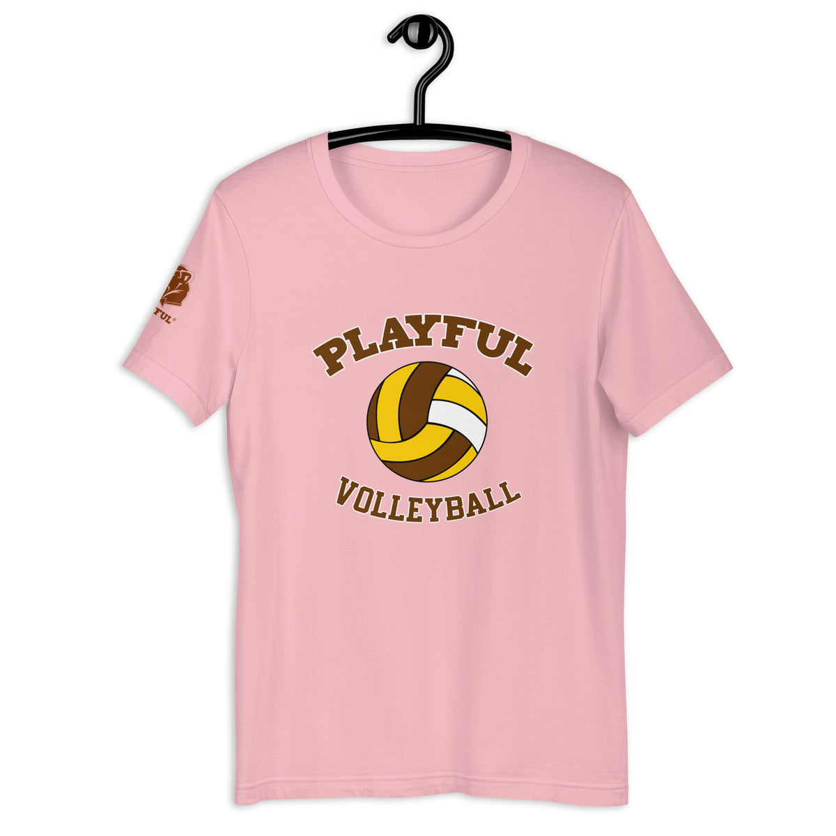 Playful Volleyball (Unisex) Tee