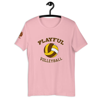 Playful Volleyball (Unisex) Tee