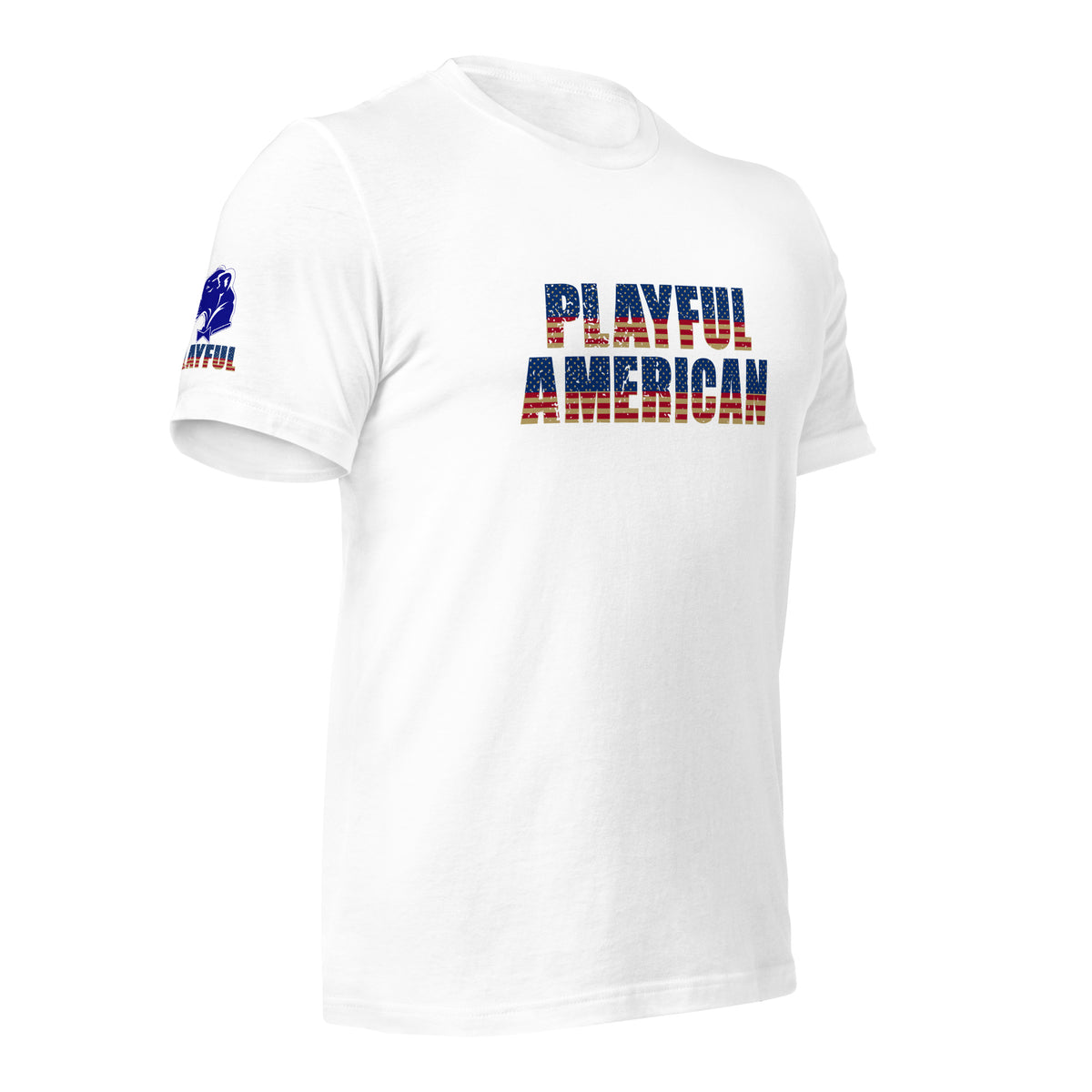Playful American (Unisex) T-Shirt