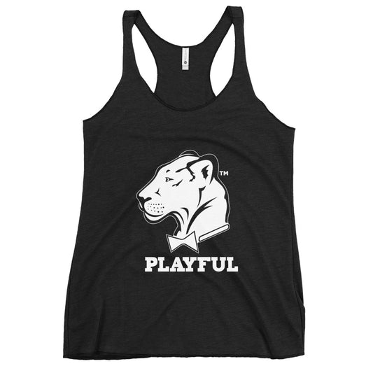 Playful (TM) Ladies Racerback Tank