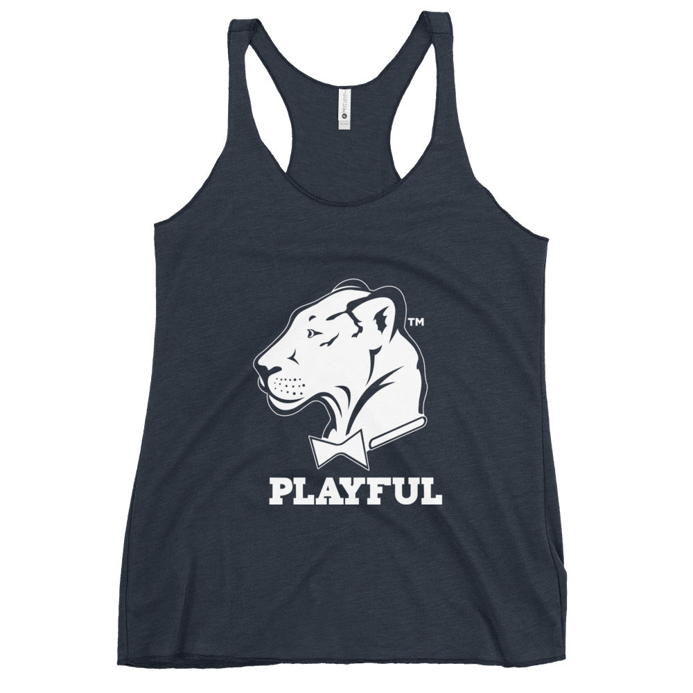 Playful (TM) Ladies Racerback Tank