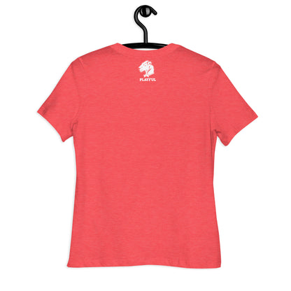 The World's Greatest Mom Is Playful Ladies Relaxed T-Shirt