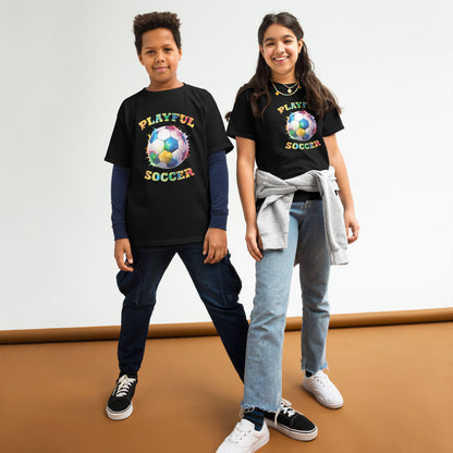 Playful Soccer Kids Tee