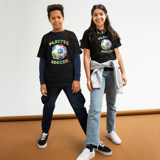 Playful Soccer Kids Tee