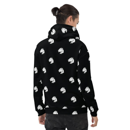 Playful Logo Black (Unisex) Hoodie