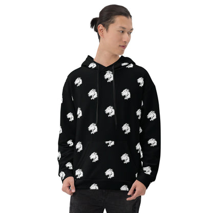 Playful Logo Black (Unisex) Hoodie