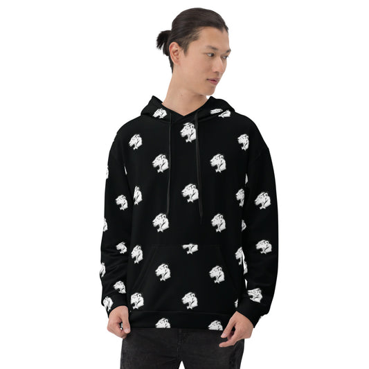Playful Logo Black (Unisex) Hoodie