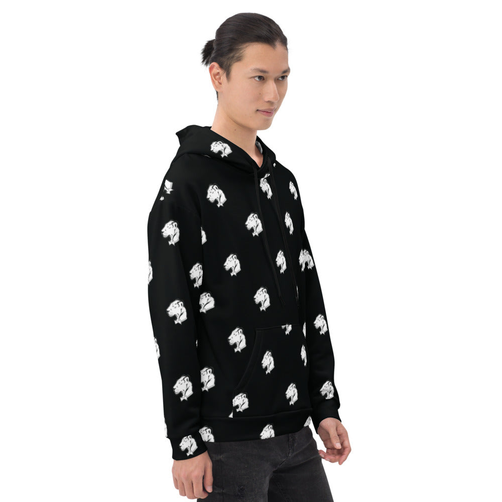 Playful Logo Black (Unisex) Hoodie