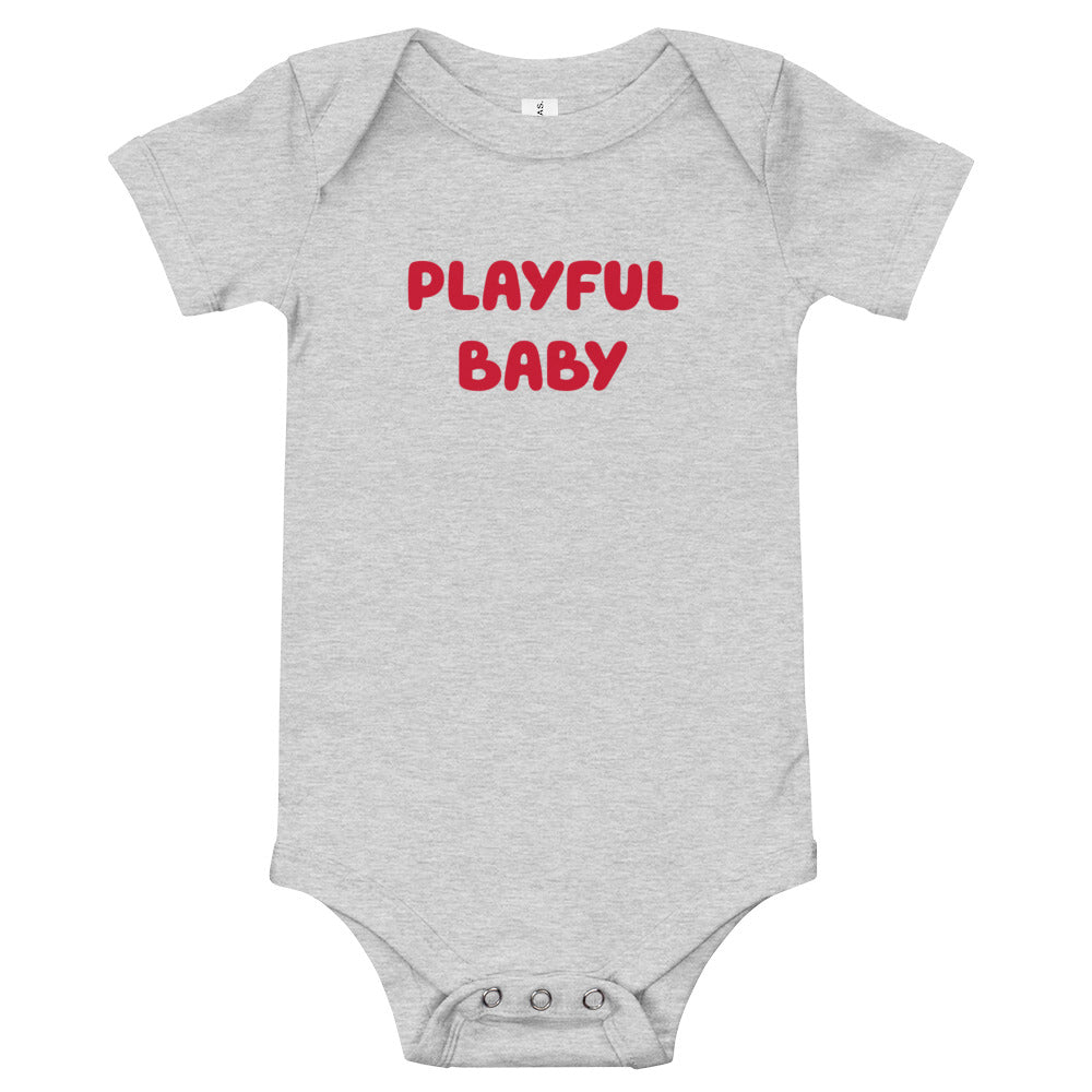 Playful Baby Short Sleeve Onesie