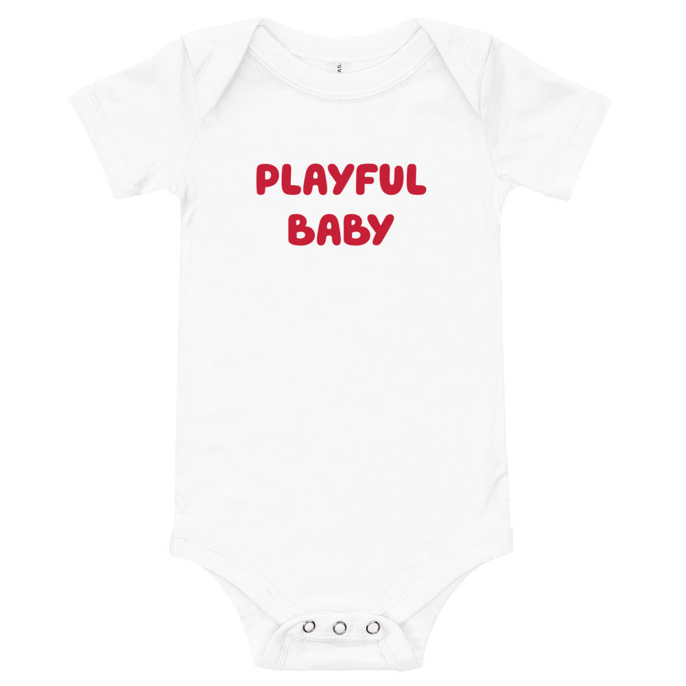 Playful Baby Short Sleeve Onesie