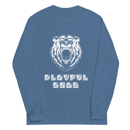 Playful Bear Men’s Long Sleeve Shirt