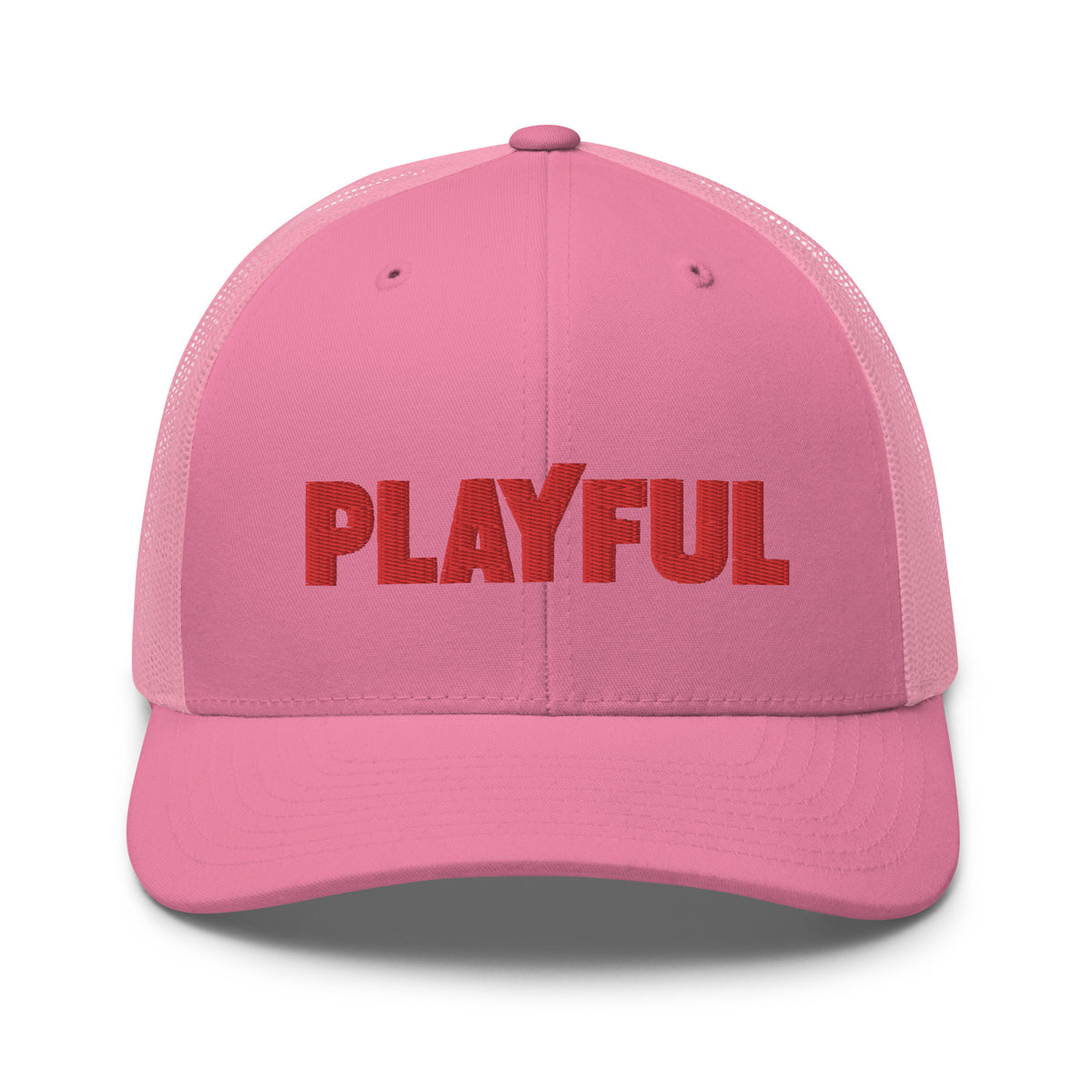 Playful Skateboarder (Red) Trucker Cap