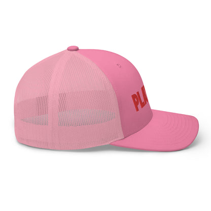 Playful Skateboarder (Red) Trucker Cap