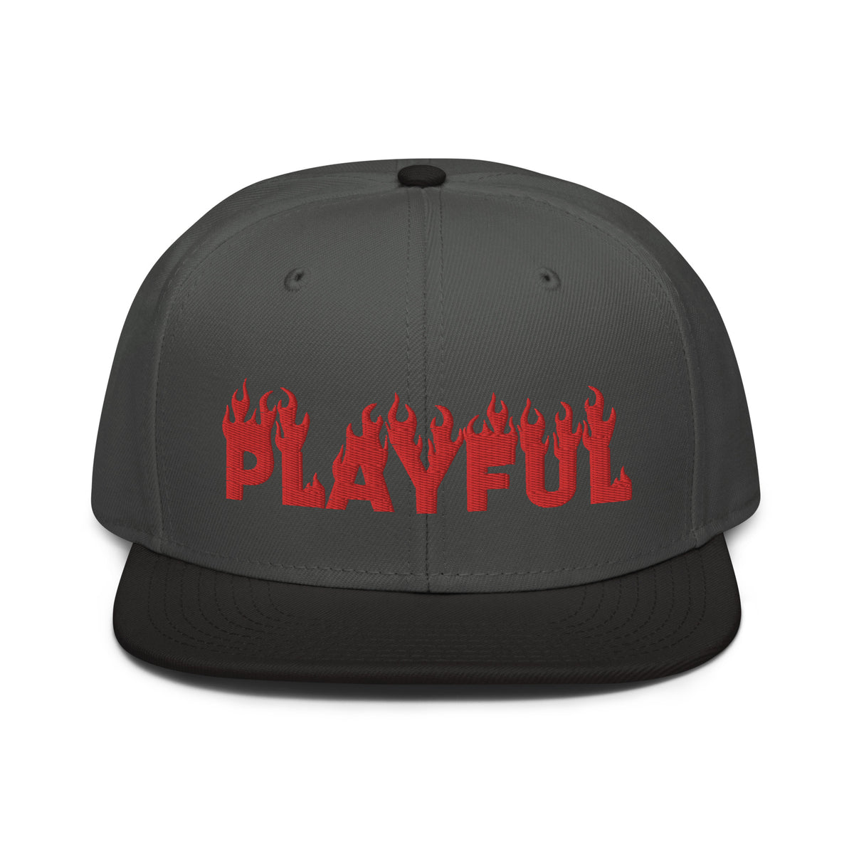 Playful (Red) Snapback Hat