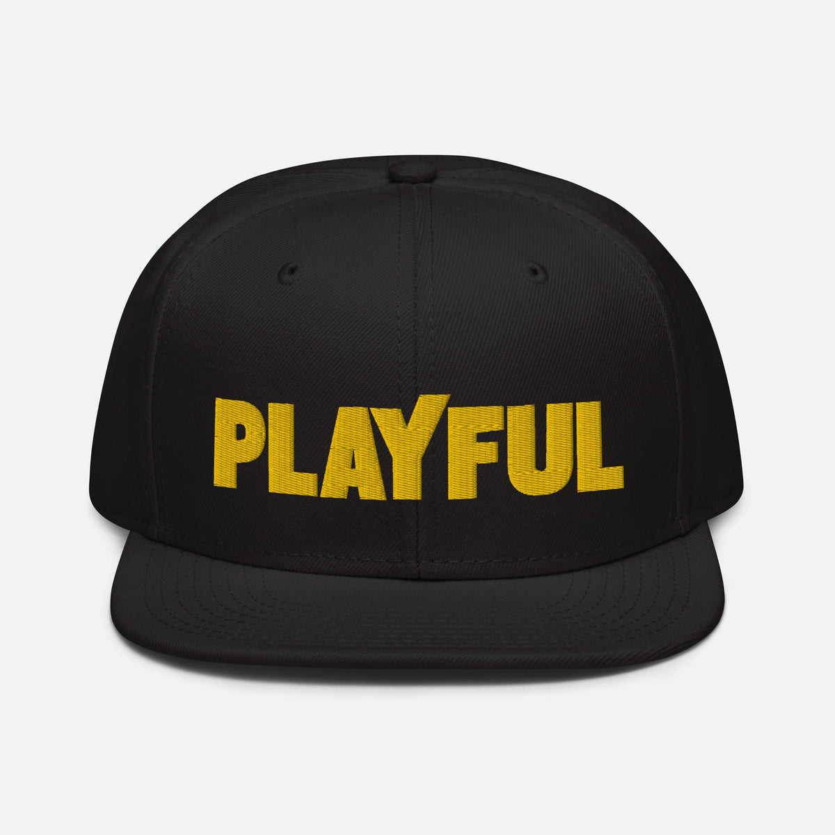 Playful Skateboarder (Yellow) Snapback Hat