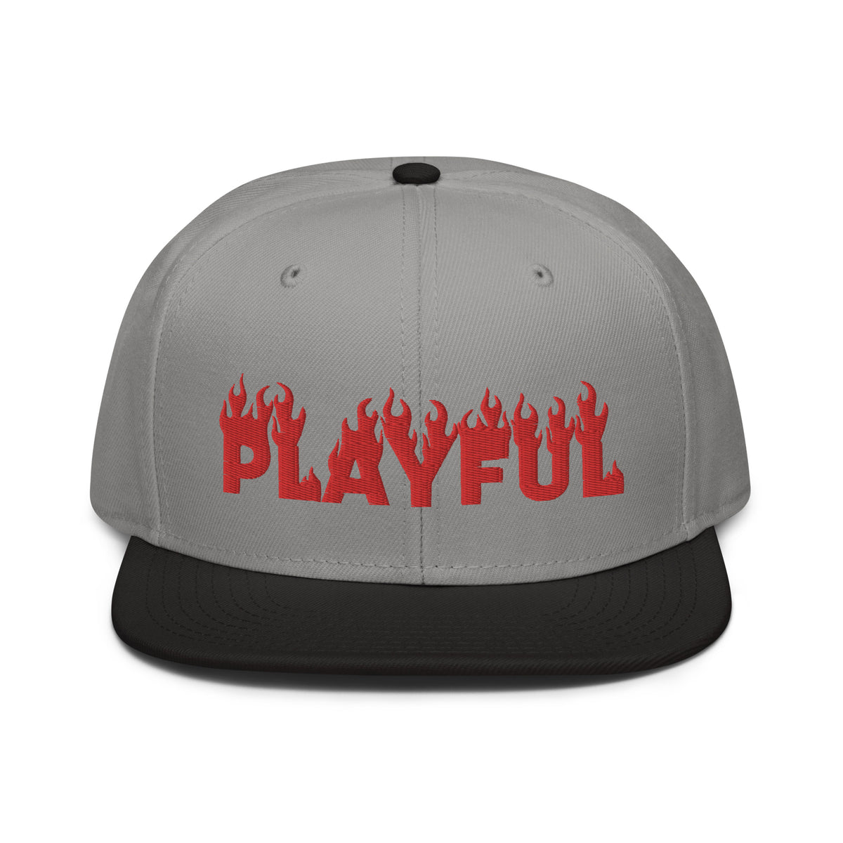 Playful (Red) Snapback Hat