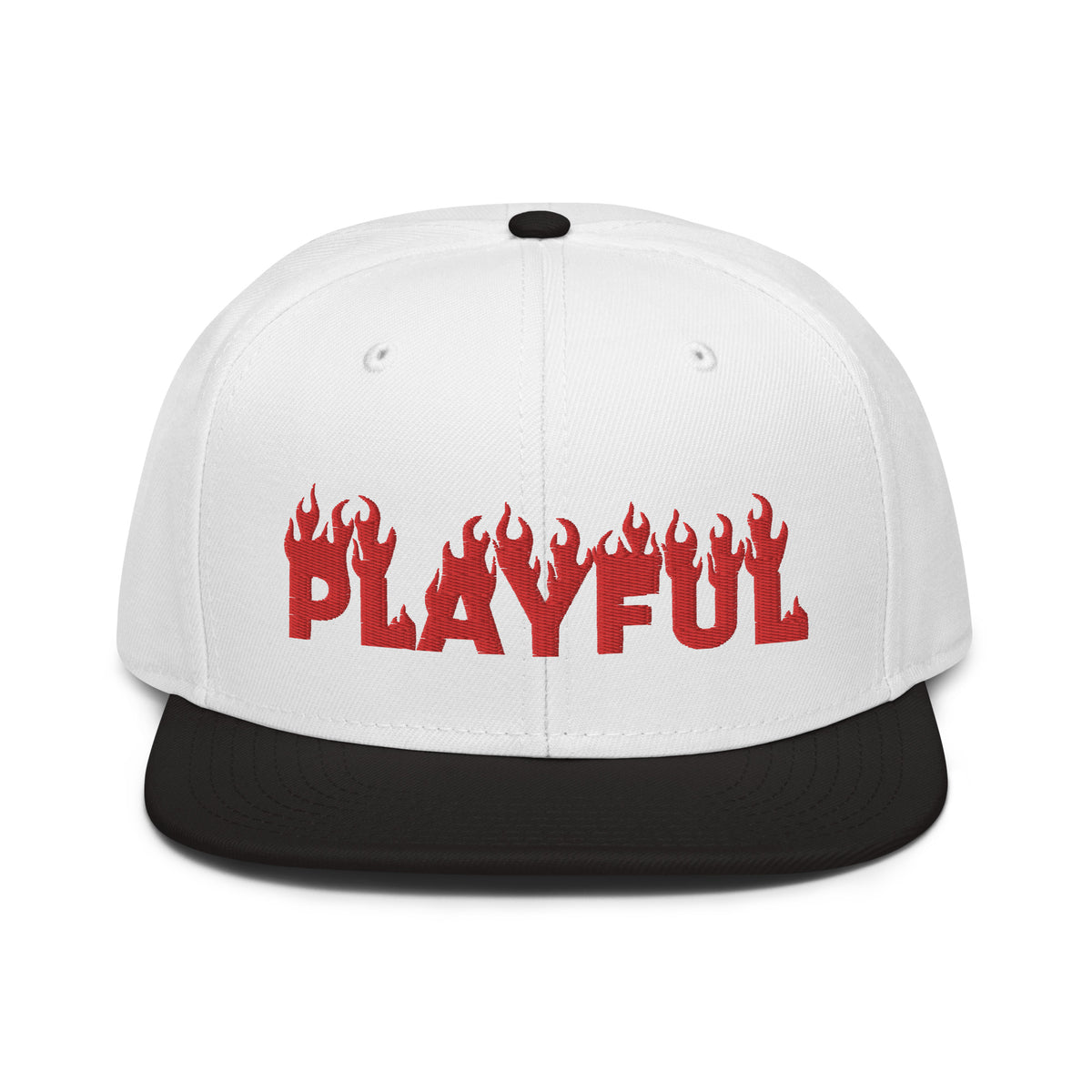 Playful (Red) Snapback Hat