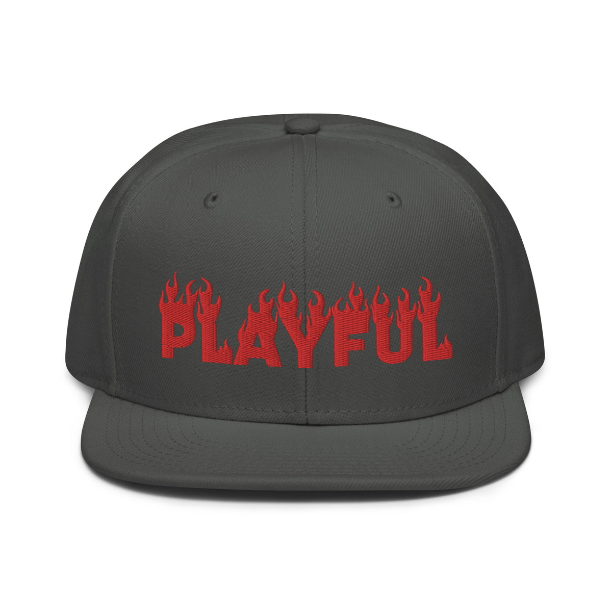 Playful (Red) Snapback Hat