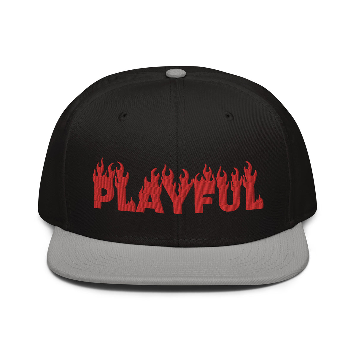 Playful (Red) Snapback Hat