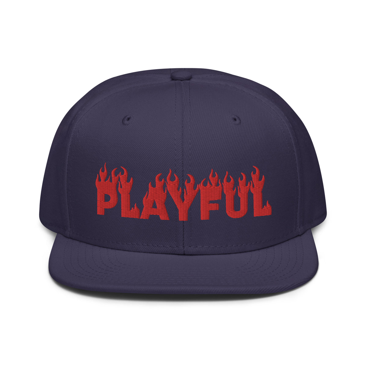Playful (Red) Snapback Hat
