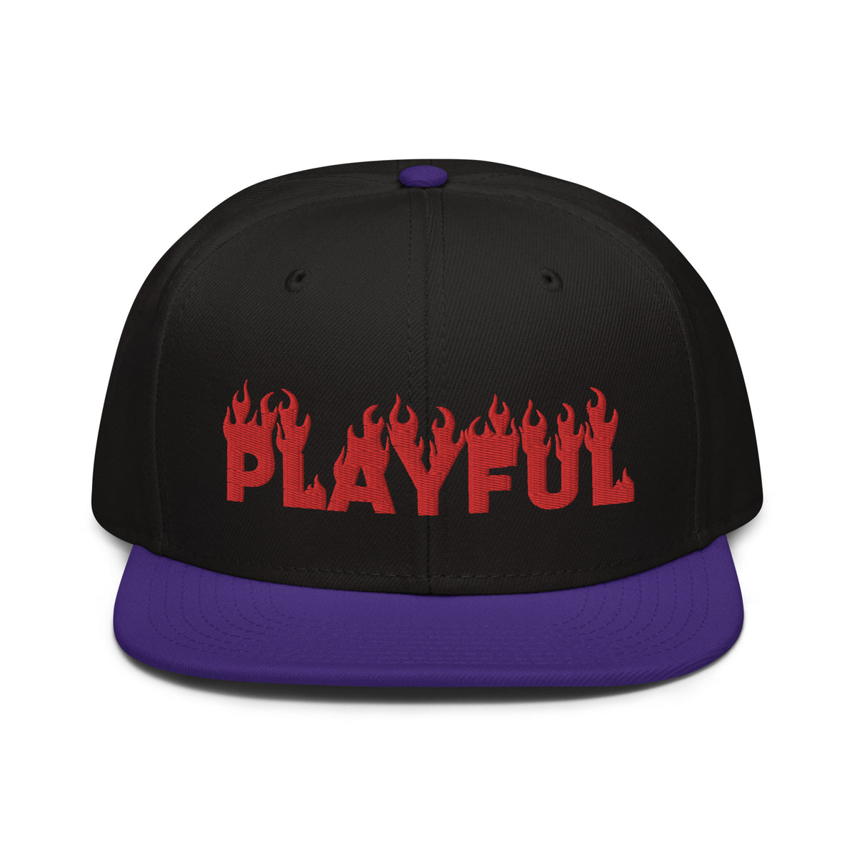 Playful (Red) Snapback Hat
