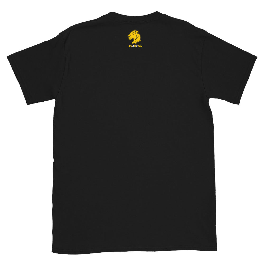 Playful Lion Eyes Unisex T-Shirt