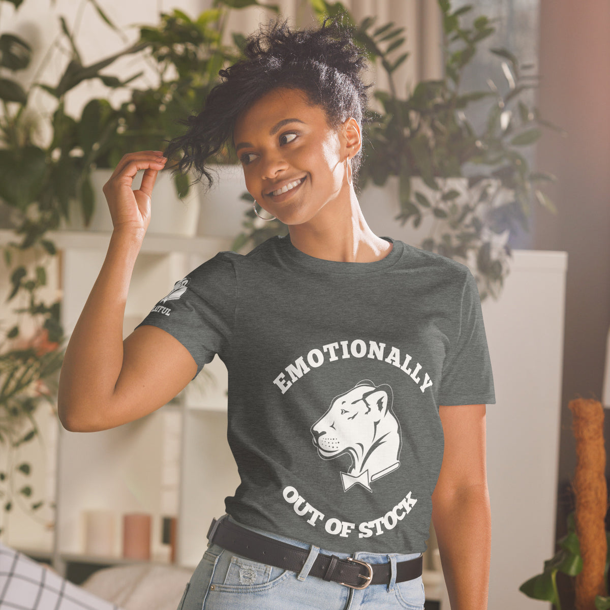 Playful Emotionally Out of Stock (Unisex) T-Shirt