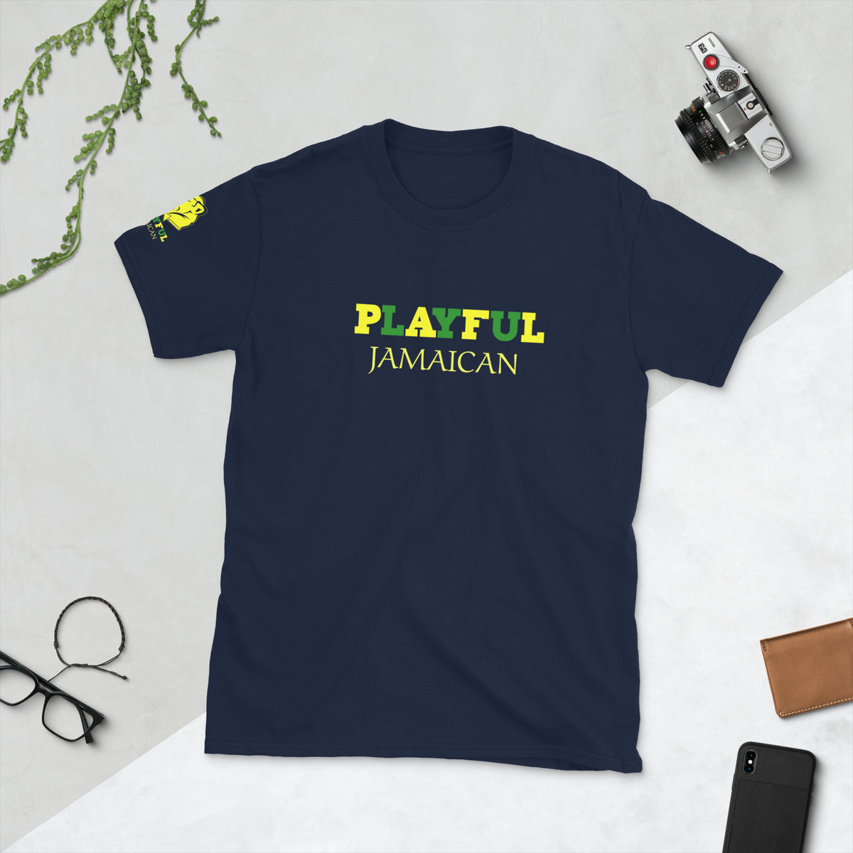 Playful Jamaican (Unisex) Tee
