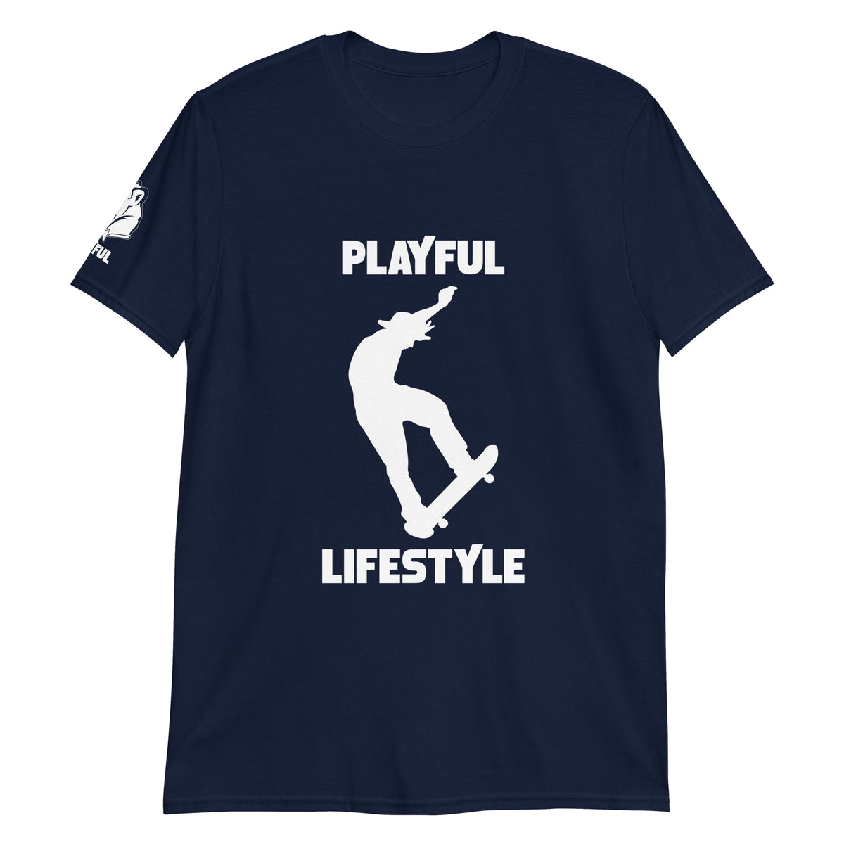 Playful Skateboarder (Unisex) T-Shirt