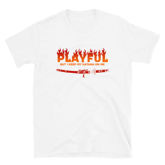 Playful Katana (Unisex) T-Shirt