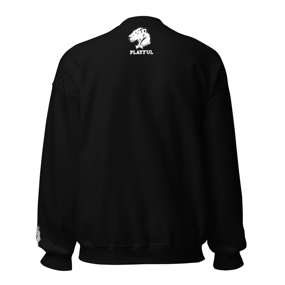 Playful Embroidered (Unisex) Sweatshirt