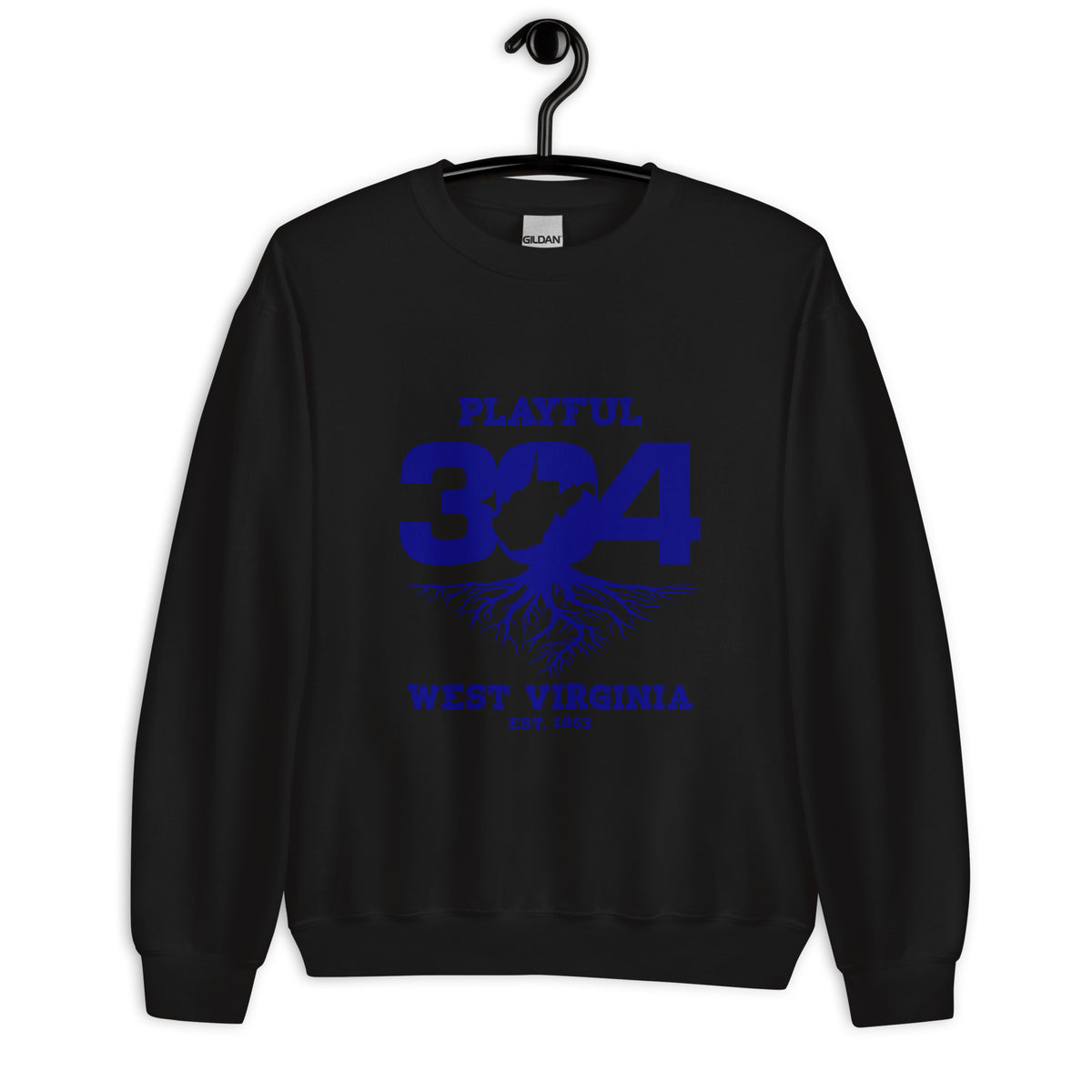 Playful WV - Blue (Unisex) Sweatshirt